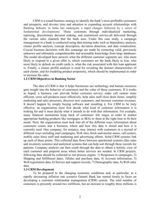 Customer relationship management in banking sector | PDF