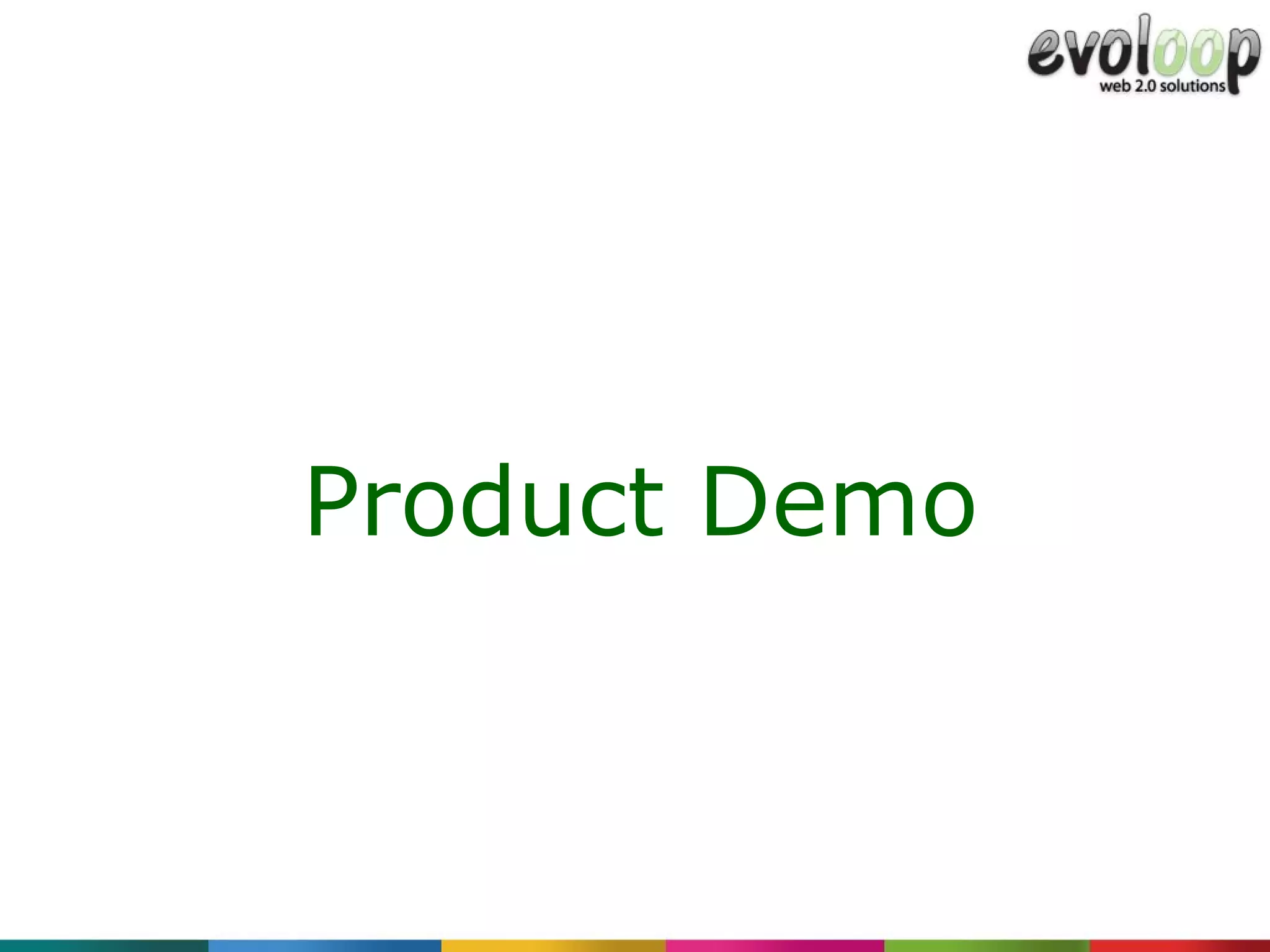 Product Demo 