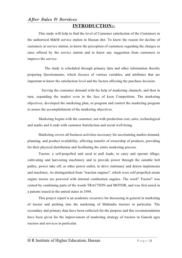 Research paper on customer satisfaction in retail sector