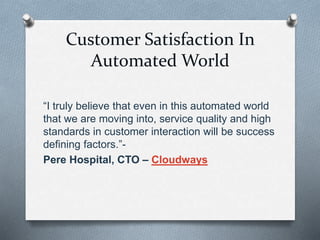 5 Ingredients for Achieving Total Customer Satisfaction
