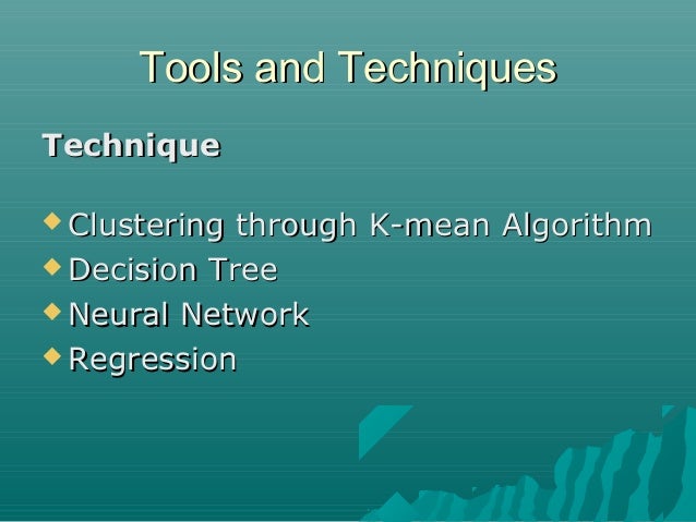 Data mining case study telecommunication