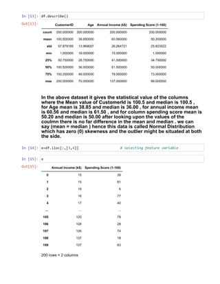 Customer segmentation Of Mall - k means clustering.pdf