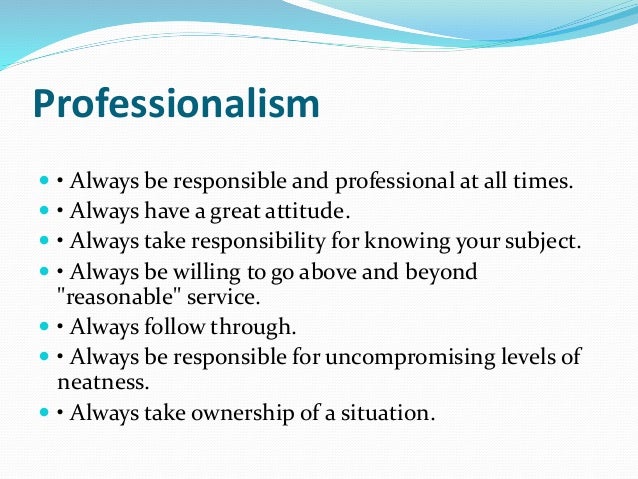 Customer Service - Appearance Customer Service - Appearance
