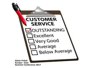 Zohar Finkel
Europe - East
Summer Conference 2017
 