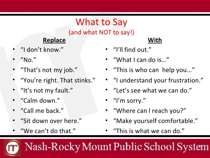 NRMPS Customer Service 101