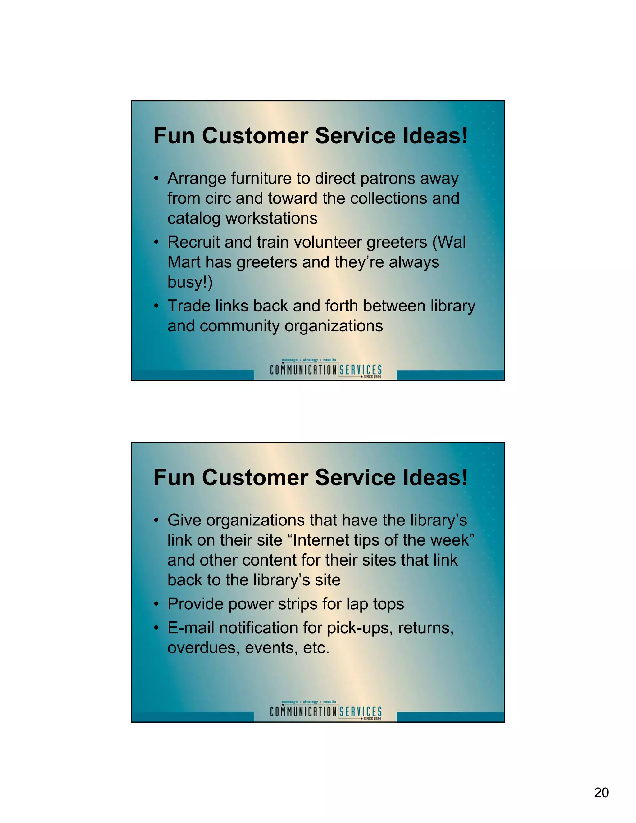 Customer service as an extension of your brand
