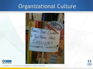 Organizational Culture
 