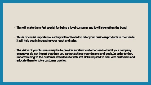 types of customer service skills
