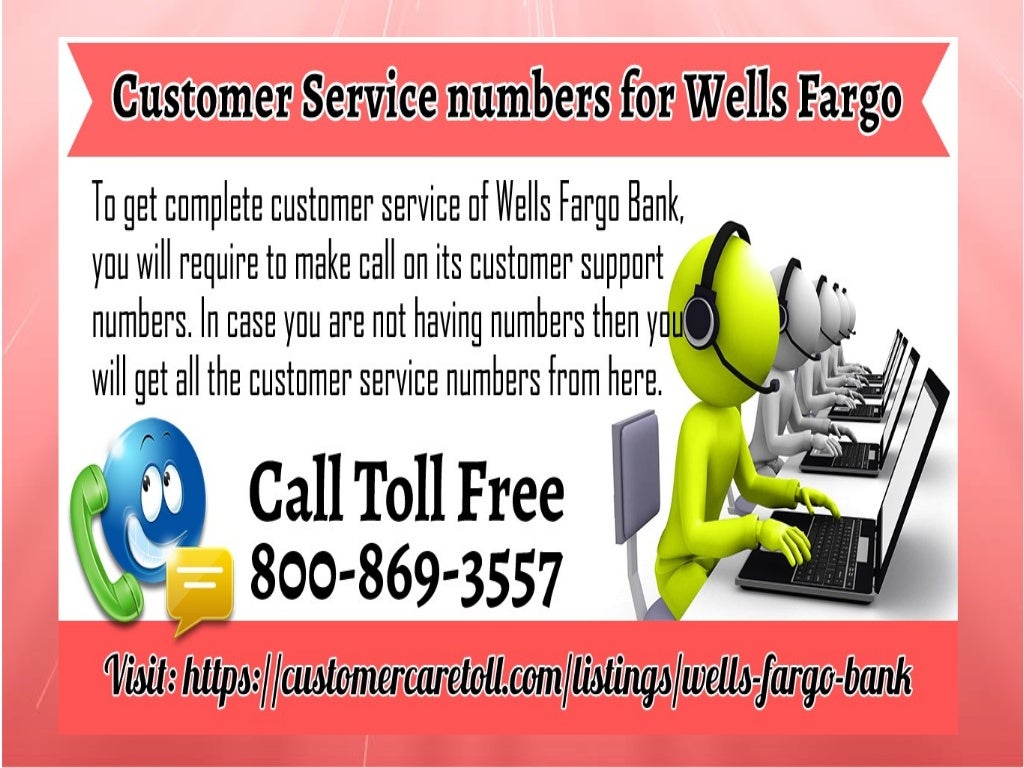 Customer Service Numbers For Wells Fargo