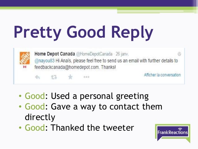 customer service on twitter examples of good bad amp ugly another name for customer service rep