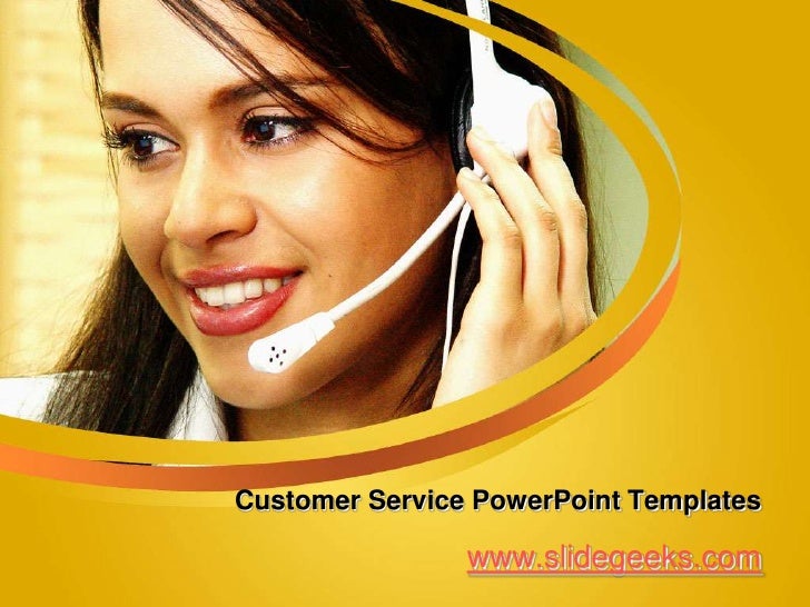 Customer service power point templates