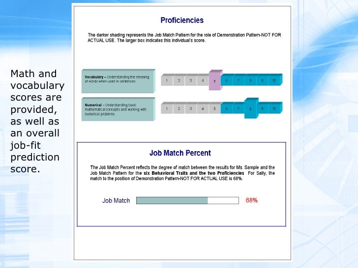 customer service profile