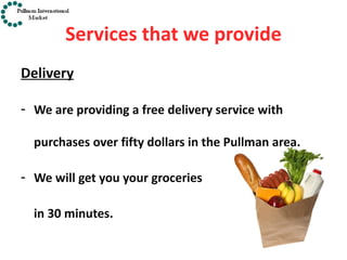 Customer service / presentation /english 403
