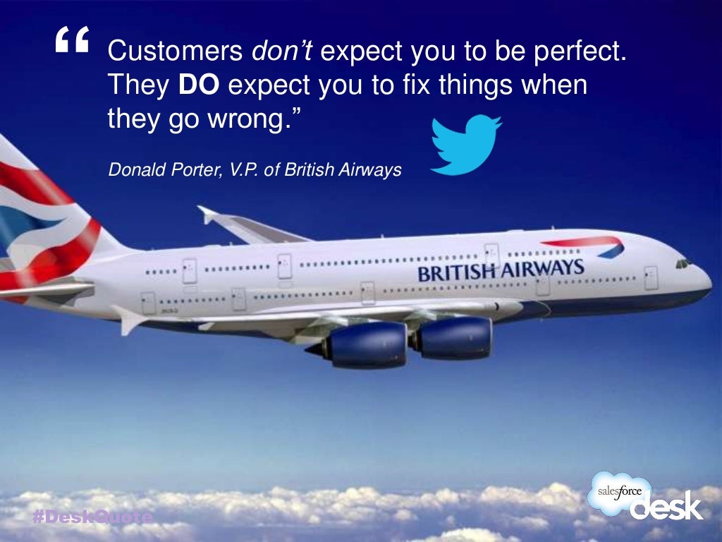 British airways customer service