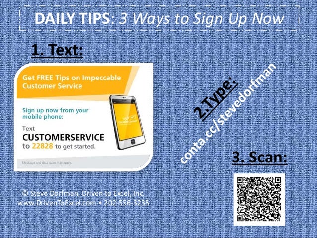 daily customer service tips