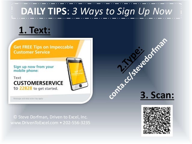 daily customer service tips