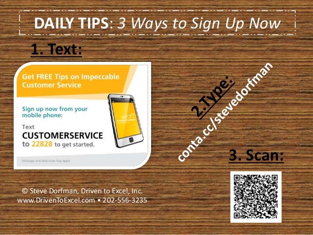 daily customer service tips