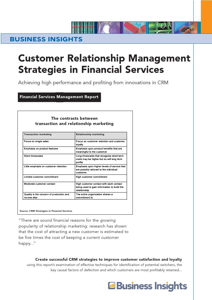 Customer Service Relationship Marketing Strategies - 