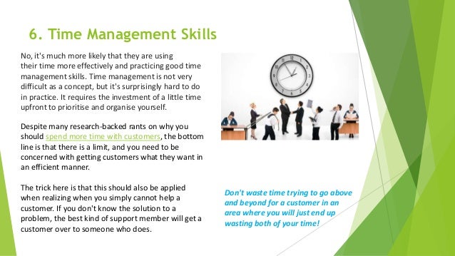 what is good customer service skills