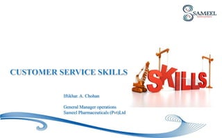 Iftikhar. A. Chohan
General Manager operations
Sameel Pharmaceuticals (Pvt)Ltd
 