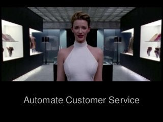 Automate Customer Service
NoApp.io
 