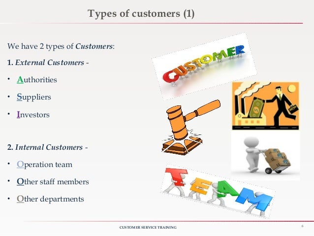 types of customer service training