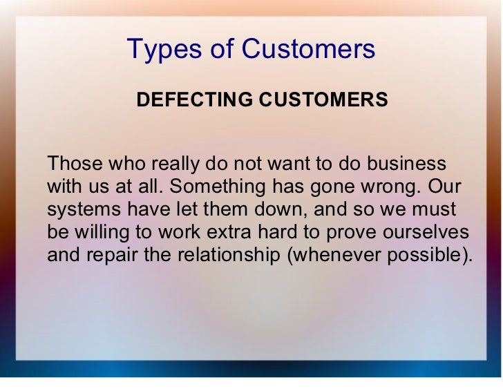 types of customer service training