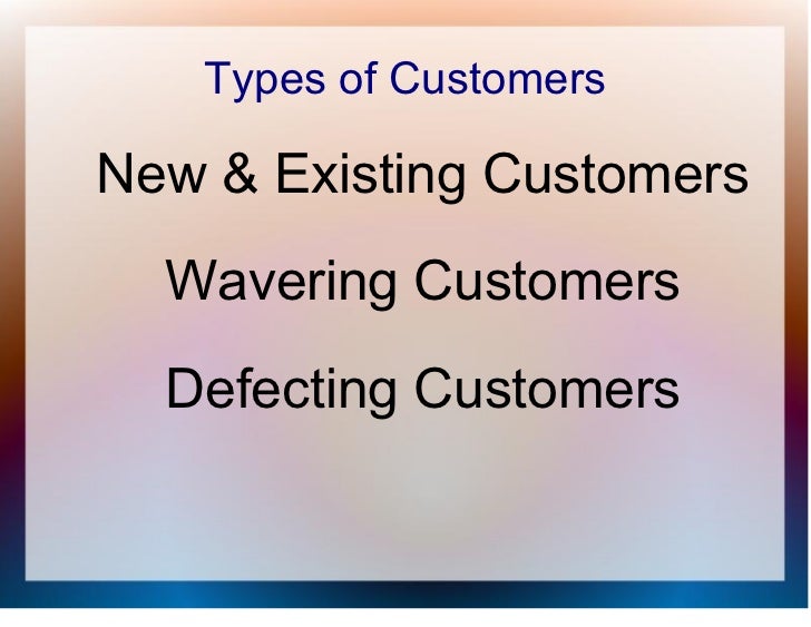 types of customer service training