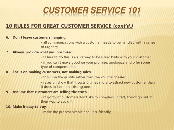 customer service training 1 all about customer service