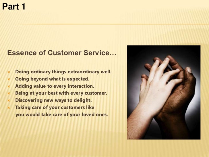 types of customer service training