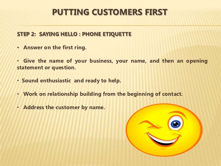 customer service statement
