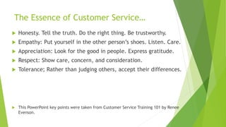 Library Customer Service Training | PPTX