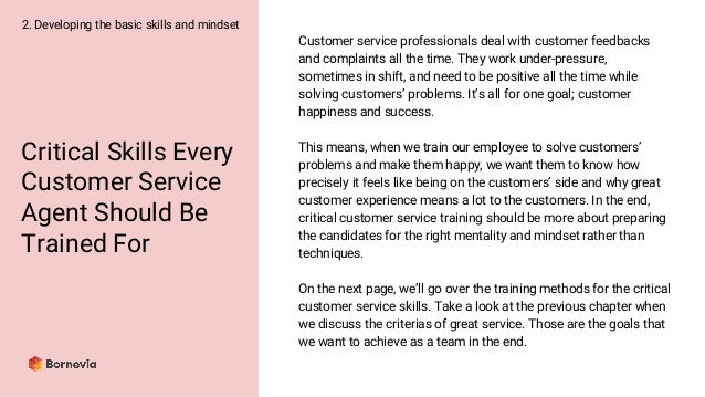 customer service training handbook how to train customer service skills