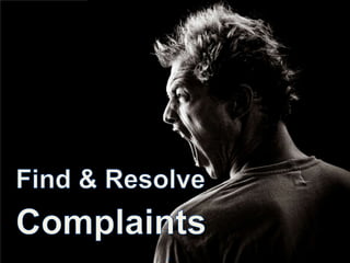 Find & ResolveComplaints2