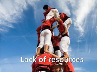 Lack of resources