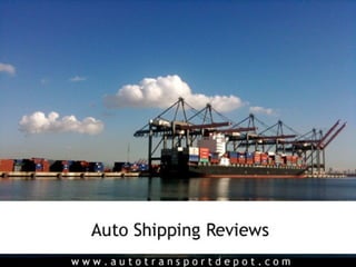 Customers' reviews on auto transportdepot.com