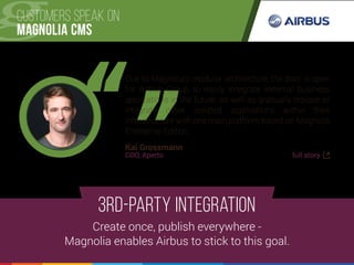 Customers speak on Magnolia CMS
