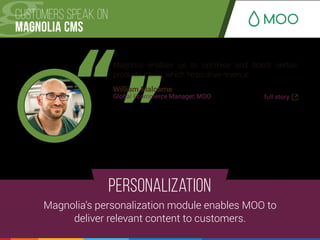 Customers speak on Magnolia CMS