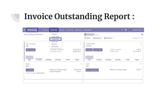 Invoice Outstanding Report :
 
