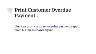 Customer Statement and Customer Overdue Payments Reports Odoo
