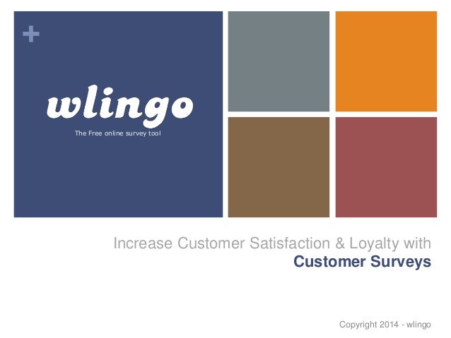 online customer satisfaction survey