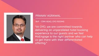 Customer testimonials