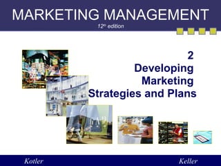 MARKETING MANAGEMENT 12 th  edition 2  Developing  Marketing  Strategies and Plans Kotler Keller 