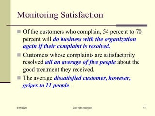 Customer value and Satisfaction | PPT