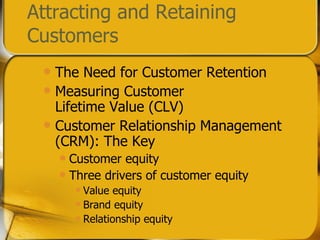 Customer value and satisfaction | PPT