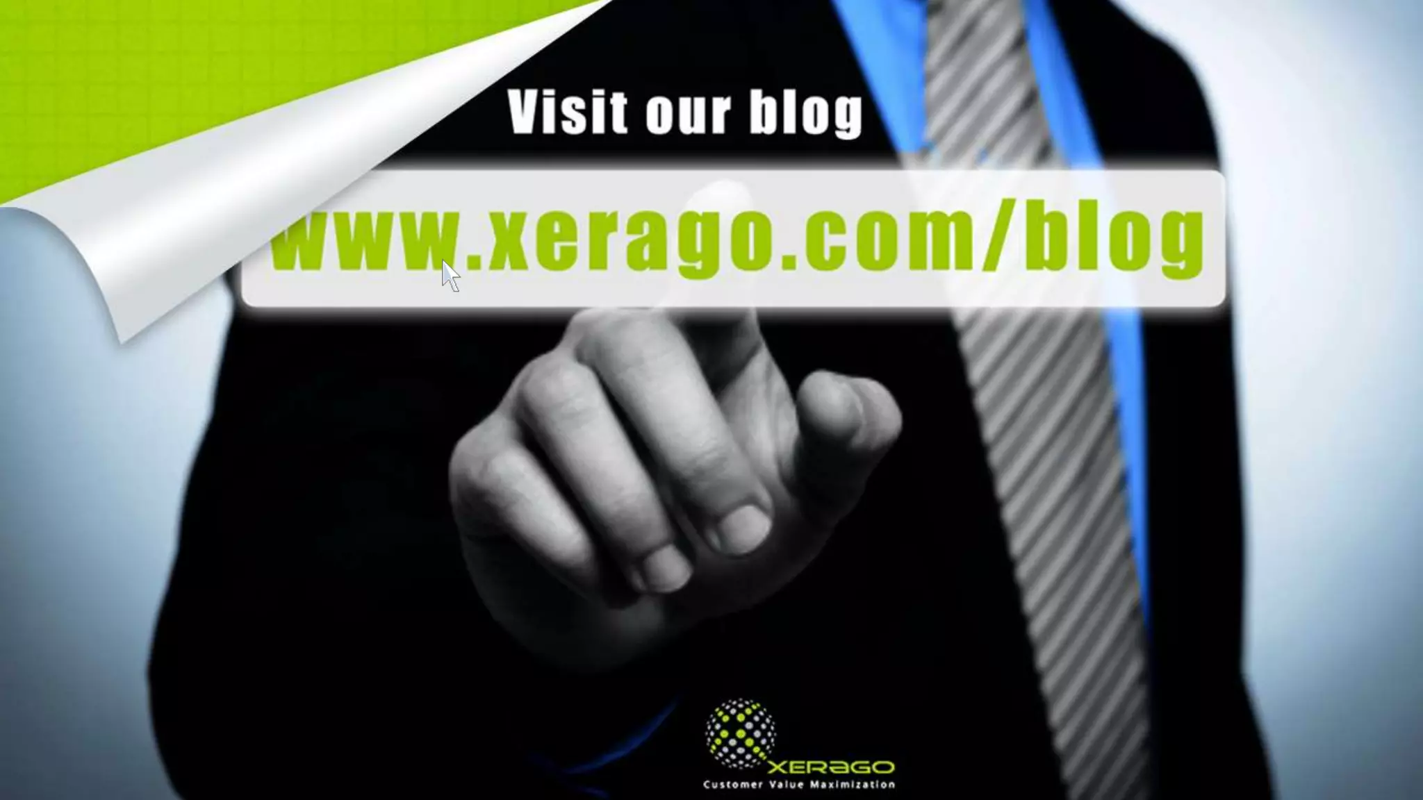 Visit our blog
http://www.xerago.com/blog/
 