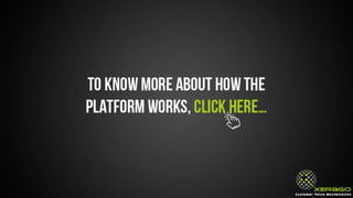 To know more about how the platform works, click here…
 