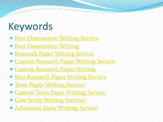custom essay and dissertation writing service it best