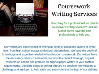 professional custom writing services