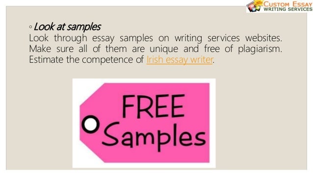 Different services - essay